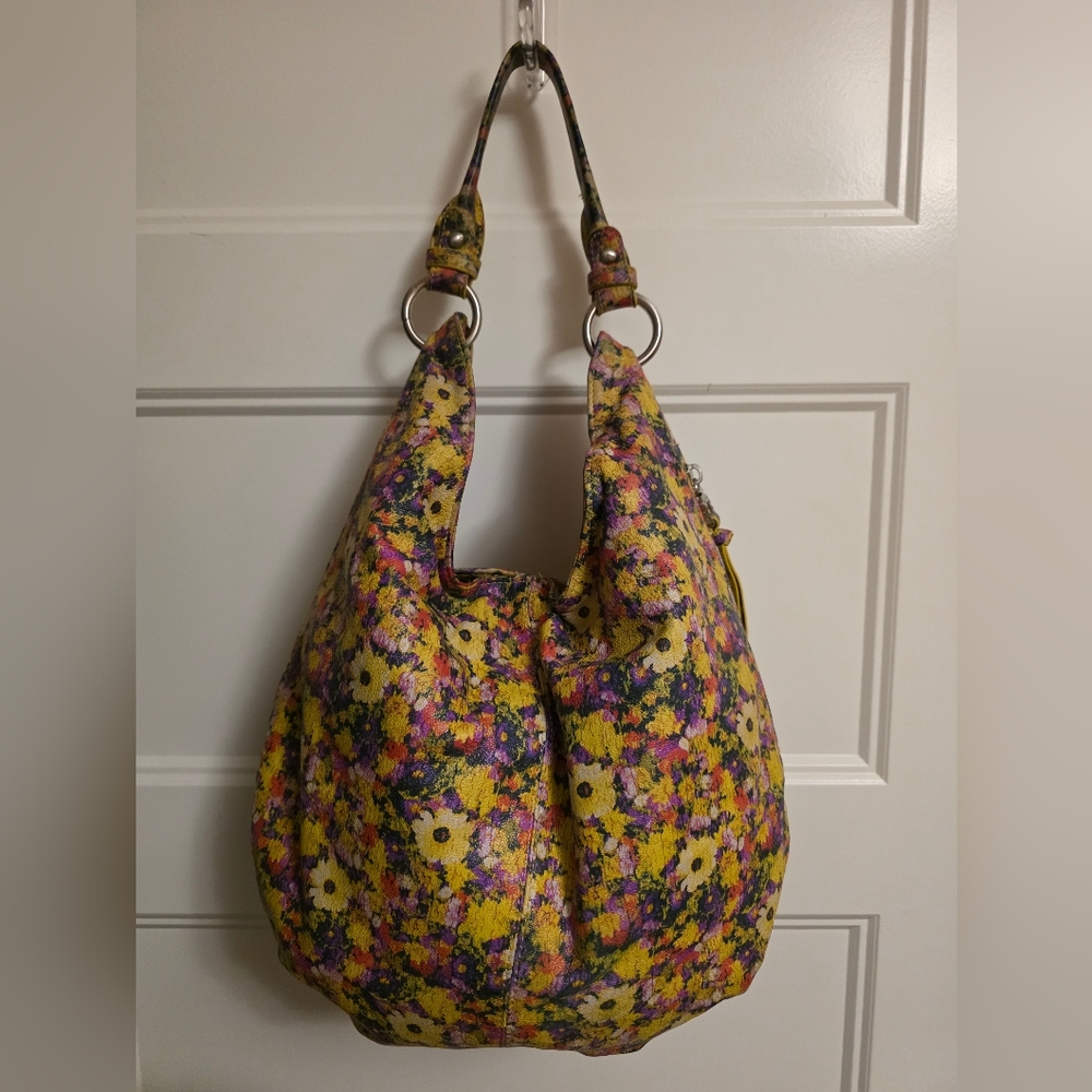 HOBO International Daisy Floral Gardener Hobo Bag